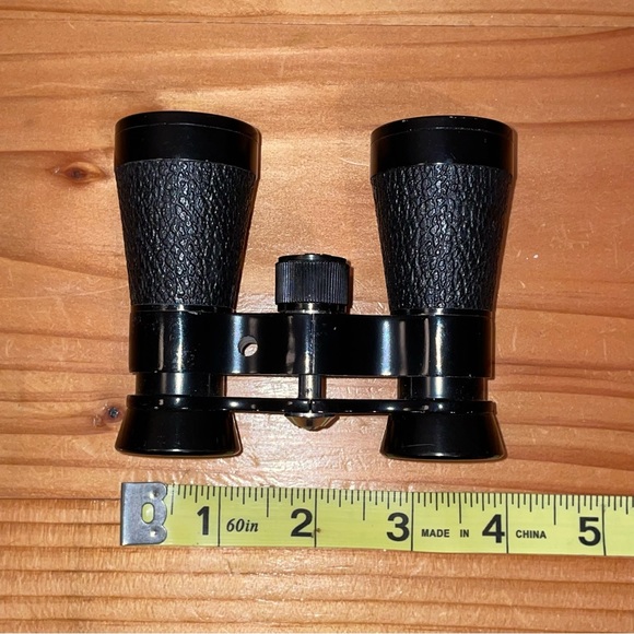 VINTAGE SWIFT SCOUT BINOCULARS 4X,30 Model No. 800 Compact Size Made In Japan - Picture 8 of 10